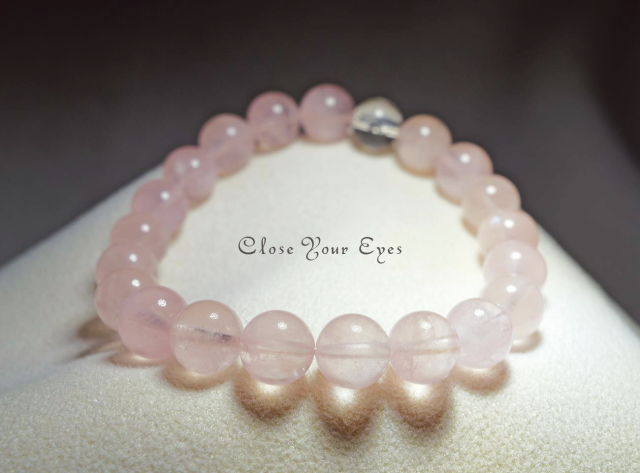 ８ｍｍエナジーブレス　モルガナイト　０１　オンリーワンブレス