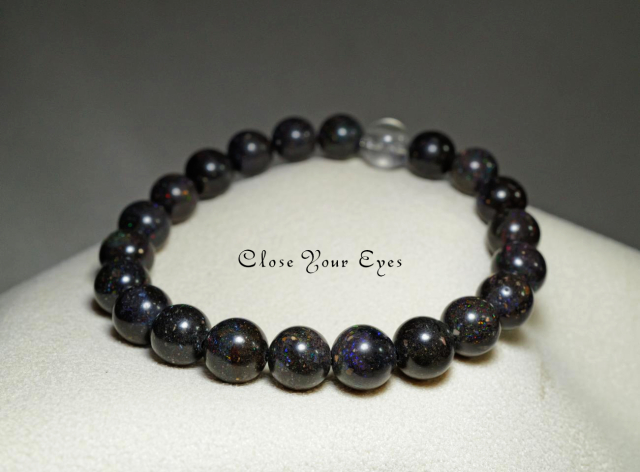 ８ｍｍエナジーブレス　マトリックスオパール　０２　オンリーワンブレス