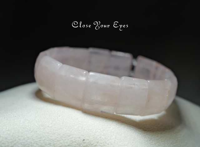 エナジーバングルブレス ローズクォーツ 02 オンリーワンブレス