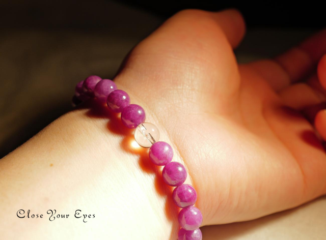 7.5ｍｍエナジーブレス　ルビー　オンリーワンブレス