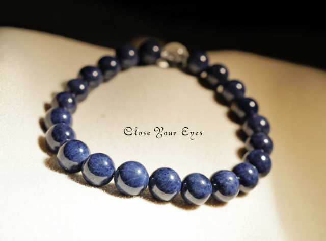 7.5ｍｍエナジーブレス　サファイア　オンリーワンブレス