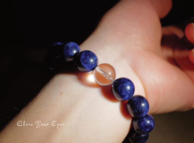 １２ｍｍエナジーブレス　ソーダライト　０２　オンリーワンブレス