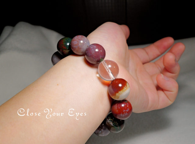 16mmエナジーブレス レッドスレイマン ジャンボ ブレスオンリーワンブレス