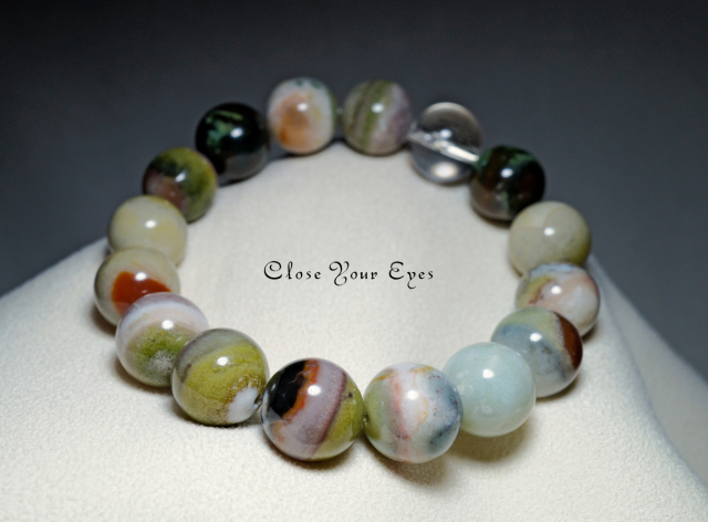 １２ｍｍエナジーブレス　ホワイトスレイマン(碧）　０１　オンリーワンブレス