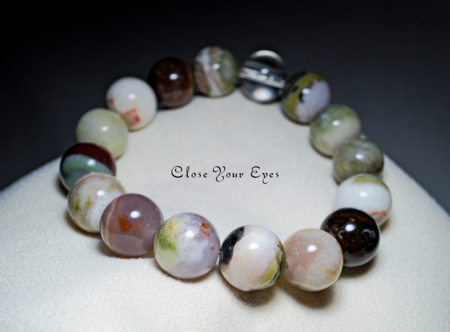 12mmエナジーブレス ホワイトスレイマン(碧) 02 オンリーワンブレス