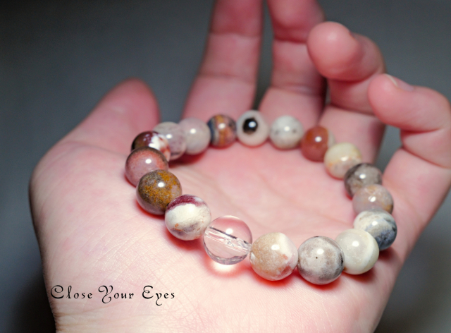 10mmエナジーブレス ホワイトスレイマン（朱） 01