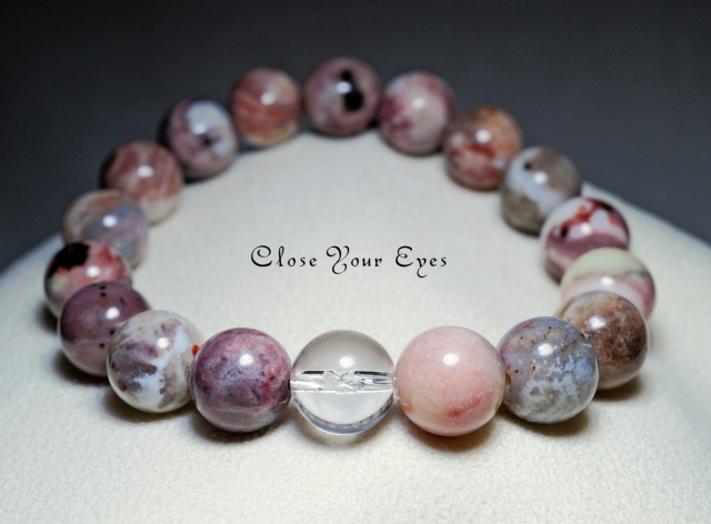 １０ｍｍエナジーブレス　ホワイトスレイマン（朱）　０２　オンリーワンブレス