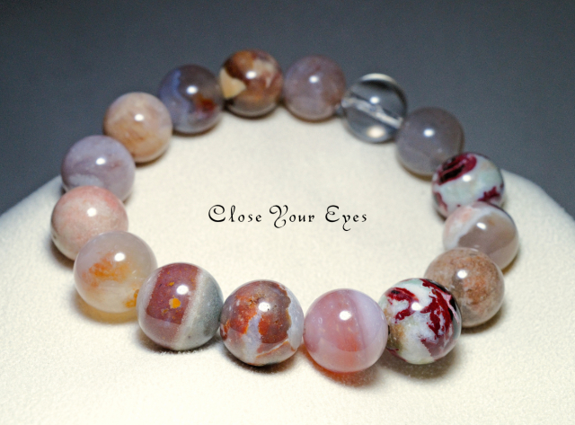 １２ｍｍエナジーブレス　ホワイトスレイマン（朱）　０２　オンリーワンブレス