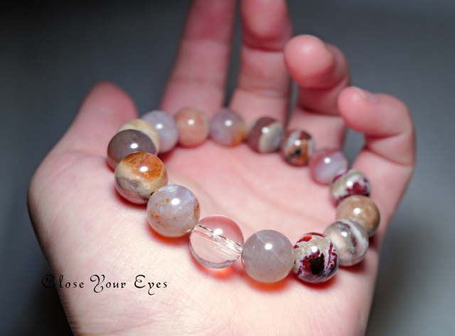 １２ｍｍエナジーブレス　ホワイトスレイマン（朱）　０２　オンリーワンブレス