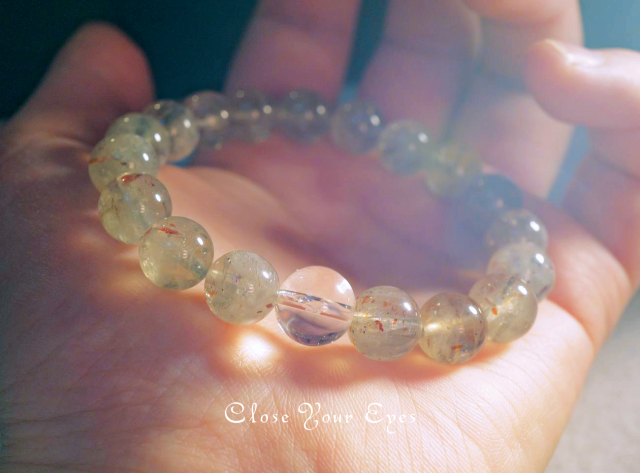 １０ｍｍエナジーブレス　アルーシャ・サンストーン　０２　オンリーワンブレス