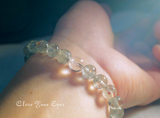 7.5ｍｍエナジーブレス　アルーシャ・サンストーン　０４　オンリーワンブレス