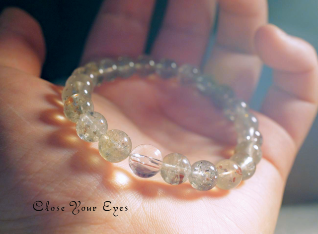 7.5ｍｍエナジーブレス　アルーシャ・サンストーン　０４　オンリーワンブレス