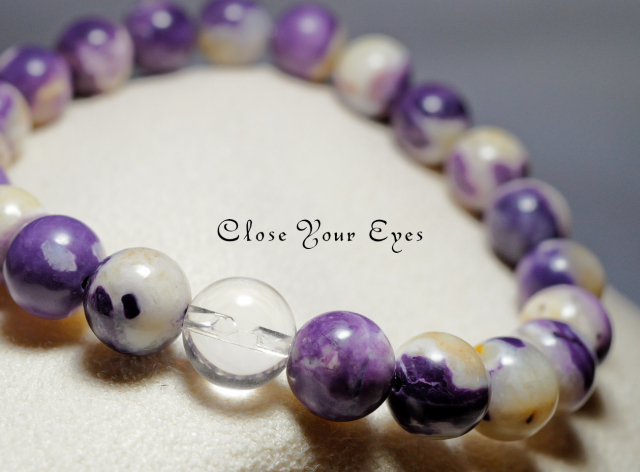 ８ｍｍエナジーブレス　ティファニーストーン　オンリーワンブレス