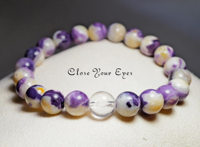 ８ｍｍエナジーブレス　ティファニーストーン　オンリーワンブレス