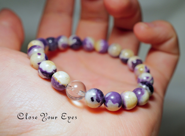 ８ｍｍエナジーブレス　ティファニーストーン　オンリーワンブレス