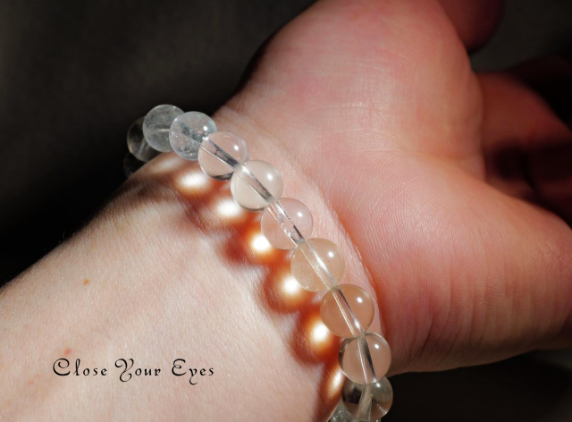 ８ｍｍエナジーブレス　ナチュラルトパーズ　０１　オンリーワンブレス