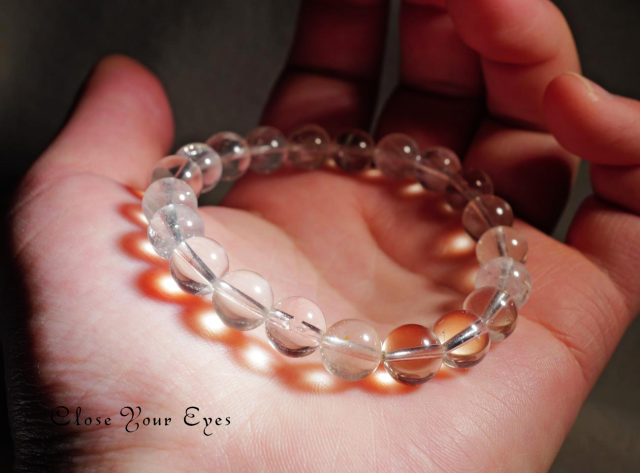 ８ｍｍエナジーブレス　ナチュラルトパーズ　０１　オンリーワンブレス