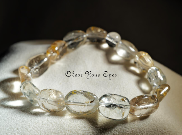 エナジーラフブレス　ナチュラルトパーズ　０２　オンリーワンブレス