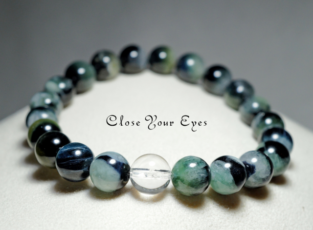 ８ｍｍエナジーブレス　ブルートルマリン　０１　オンリーワンブレス