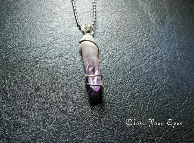 メキシコ・ベラクルス産　アメシスト　ペンデュラム　０４