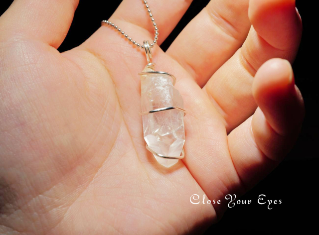 ペンデュラム　ガネーシュヒマール水晶　１８