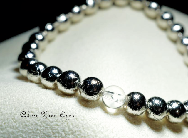 レアな石達　６ｍｍエナジーブレス　チベタンアルタイ隕石