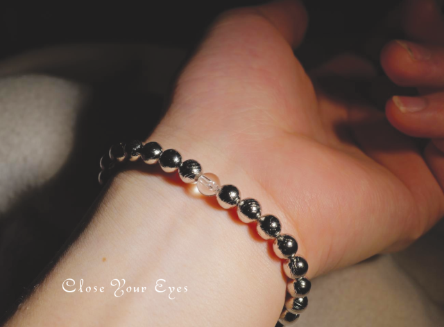 レアな石達　６ｍｍエナジーブレス　チベタンアルタイ隕石