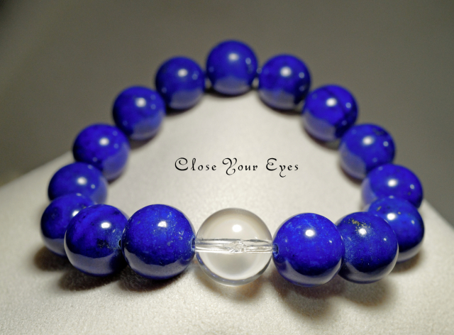 １２ｍｍエナジーブレス　高品質　ラピスラズリ 　レアな石達