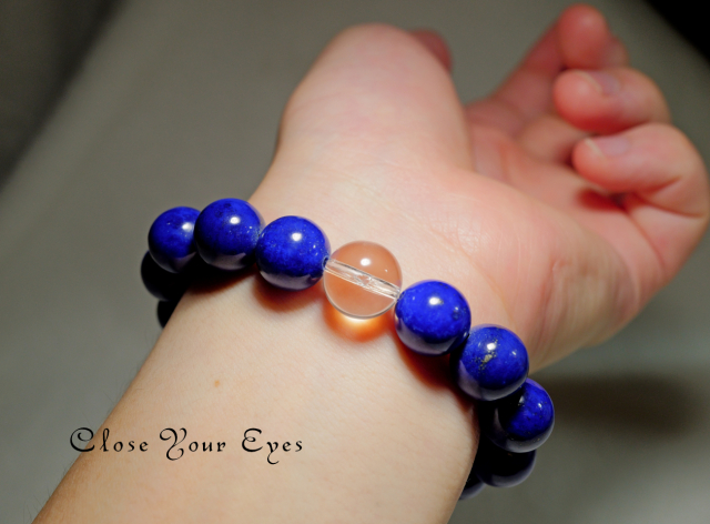 １２ｍｍエナジーブレス　高品質　ラピスラズリ 　レアな石達