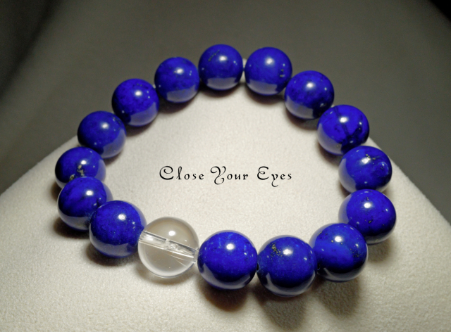 １２ｍｍエナジーブレス　高品質　ラピスラズリ 　レアな石達