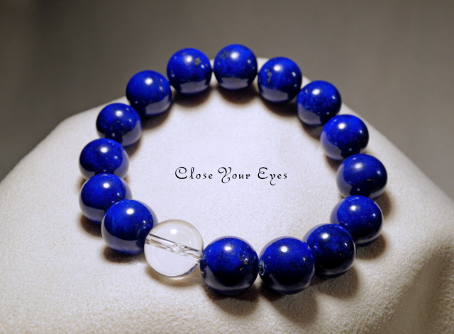 12mmエナジーブレス 高品質 ラピスラズリ レアな石達