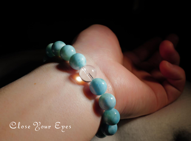 レアな石達　10mmエナジーブレス　ラリマー