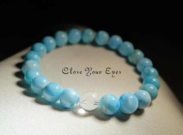 ８ｍｍエナジーブレス　ラリマー　レアな石達