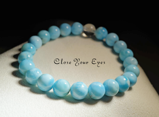 ８ｍｍエナジーブレス　ラリマー　レアな石達