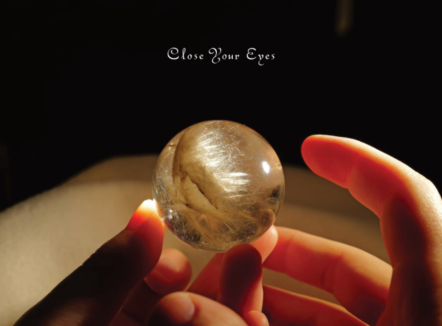 シルバールチルクォーツ（ラビットヘアールチル）46mm丸玉　レアな石達