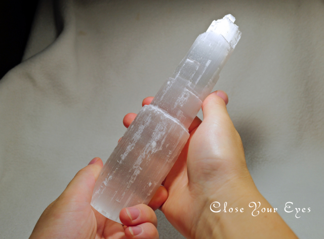 セレナイトタワー(LEDライト台付き) 04