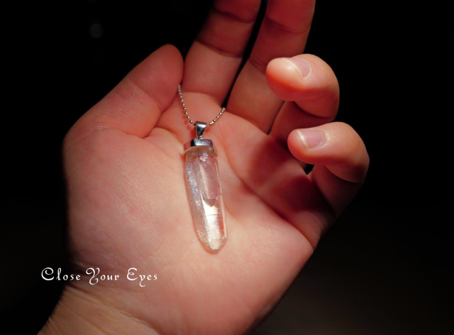 シルバーペンダント　ブラジル・ゼカ産　水晶　１４８