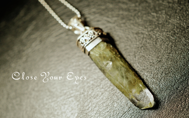 シルバーペンダント 77 ガネーシュヒマール水晶