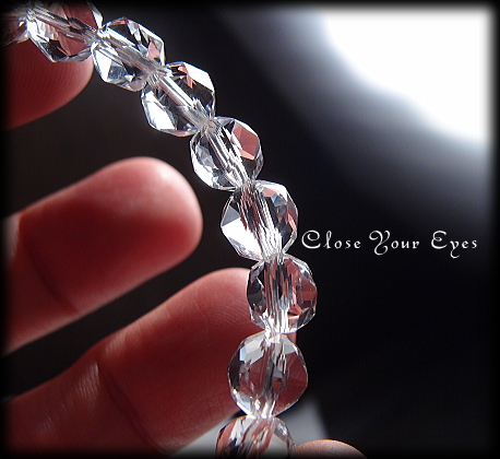 ハイパーエナジーブレス　水晶のスターカット　８ｍｍ　画像３