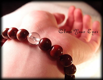 ハイパーエナジーブレス　アマゾネス・レッドジャスパー　８ｍｍ