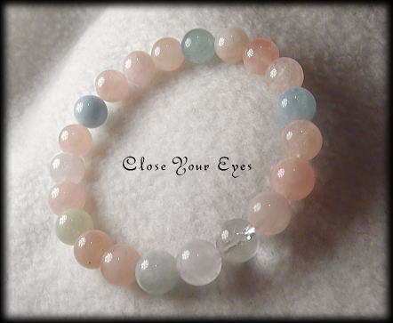 ハイパーエナジーブレスレット　マルチベリル　８ｍｍ