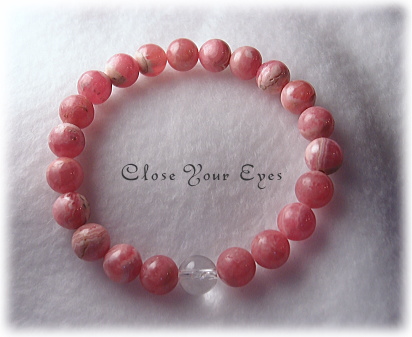 ハイパーエナジーブレスレット　インカローズ　８ｍｍ　０１