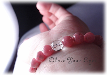 ハイパーエナジーブレスレット　インカローズ　８ｍｍ　０１