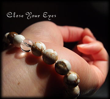 ハイパーエナジーブレスレット ナチュラルマグネサイト ８ｍｍ