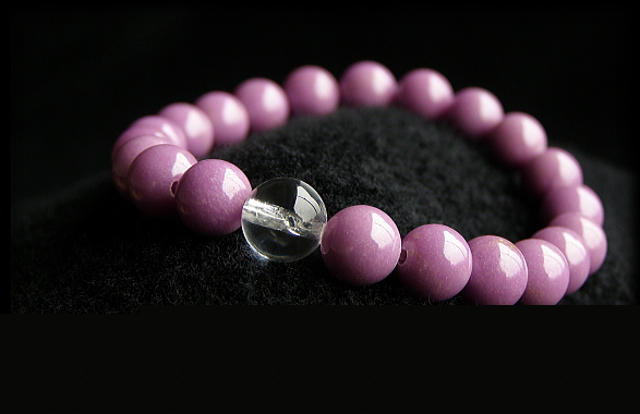 ハイパーエナジーブレス　フォスフォシデライト　８ｍｍ　イメージ画像００１