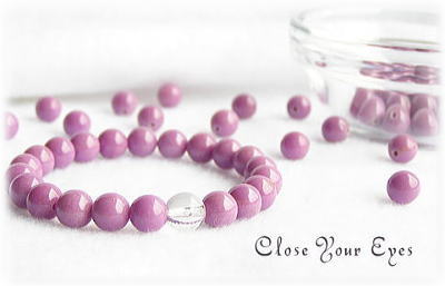 ハイパーエナジーブレス　フォスフォシデライト　８ｍｍ　画像１