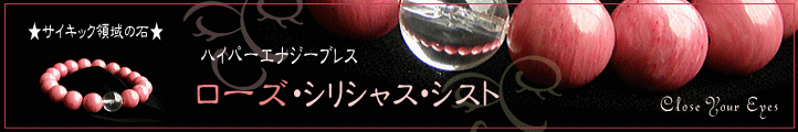 ハイパーエナジーブレスレット ローズシリシャスシスト バナー