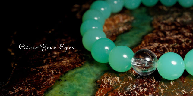 ８ｍｍエナジーブレス　クリソプレーズ　オンリーワンブレス