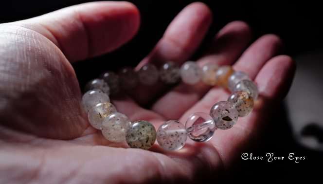 10mmエナジーブレス ドットマイカクォーツ 02 オンリーワンブレス