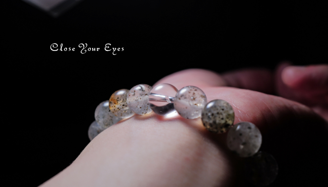 10mmエナジーブレス ドットマイカクォーツ 02 オンリーワンブレス